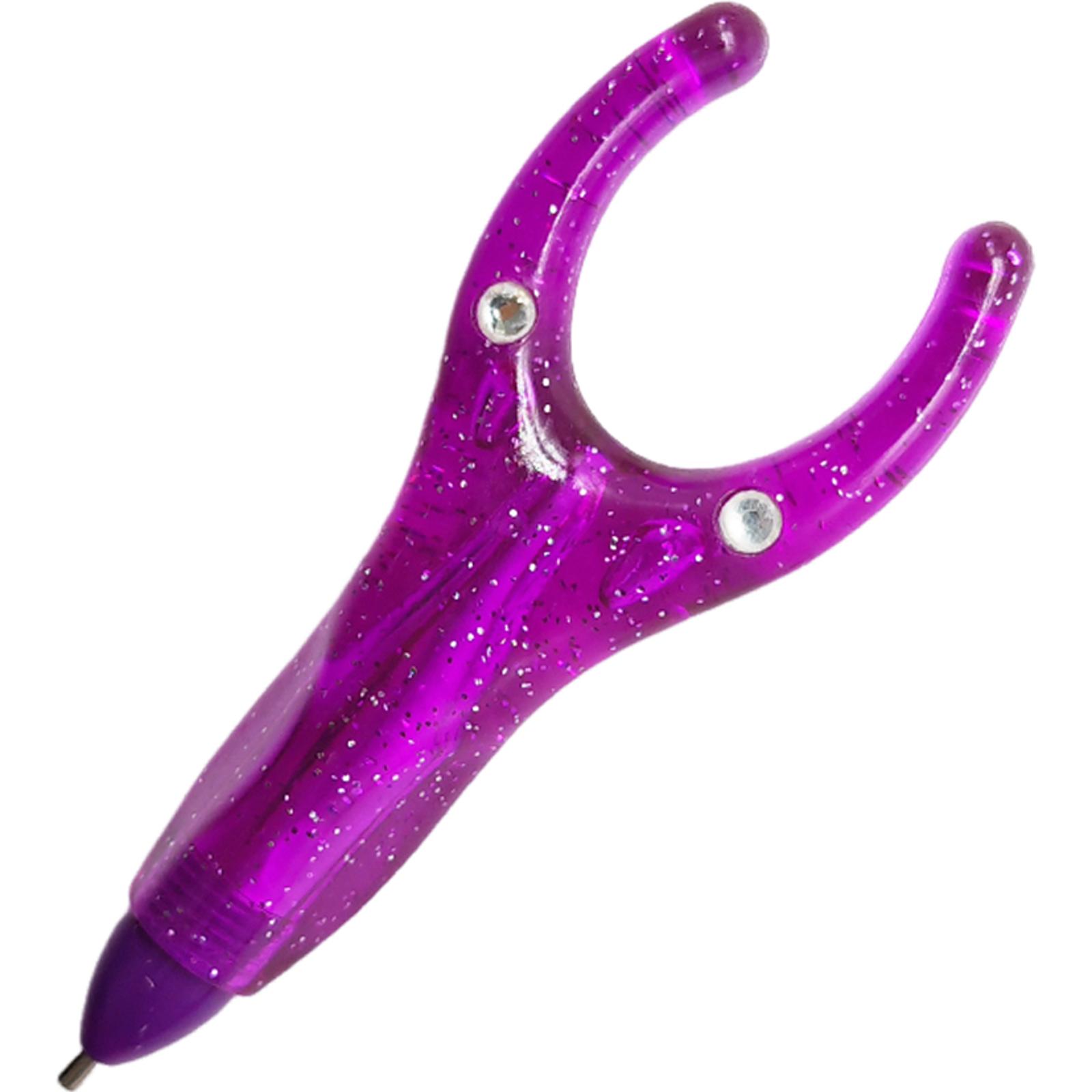 Ручка для алмазной вышивки Инструмент для аксессуаров для рисования алмазной мозаикой Ручка для сверления алмазной живописи Ручка для точечного сверления алмазной живописи фиолетовый