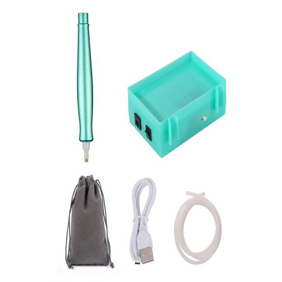 Электрическая ручка для алмазной живописи Вакуумная ручка для алмазной живописи Наборы ручек для алмазной живописи Аксессуары для алмазной живописи Аккумуляторная ручка для алмазной живописи с поддоном для хранения B