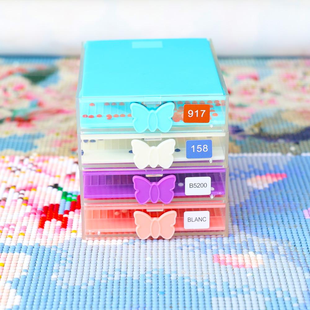 Лотки для хранения алмазной мозаики, Инструменты и аксессуары для алмазной мозаики FineGood, Контейнеры для хранения алмазной мозаики, Наборы для рисования алмазной мозаикой f